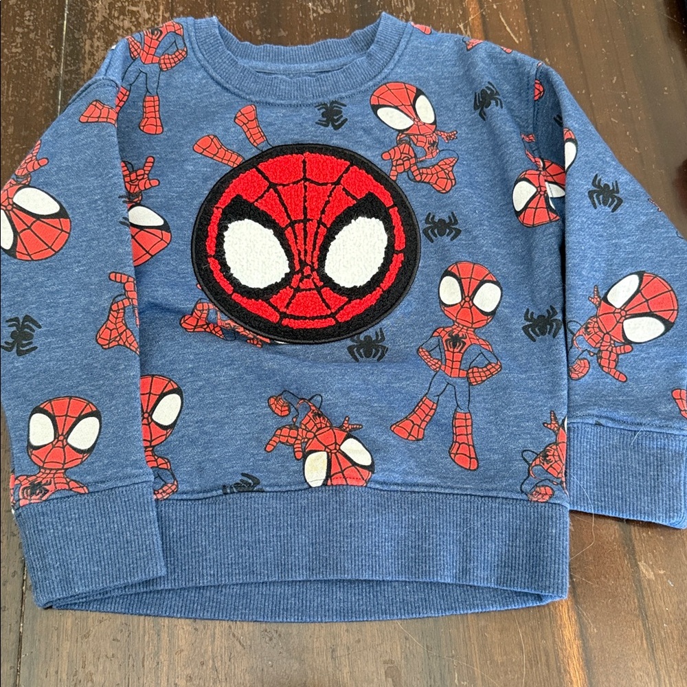 spiderman sweatshirt